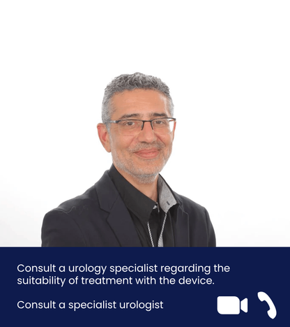 Consult with an expert urologist